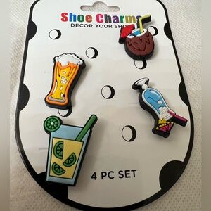 Shoe Charm Set Of 4 NWT